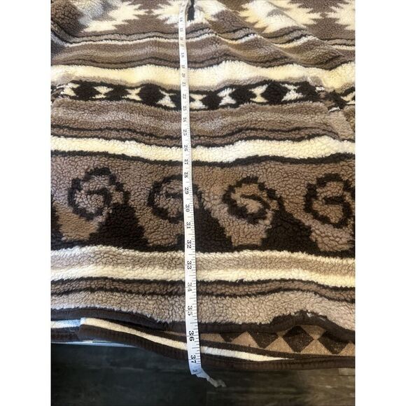 a.n.a. Women’s  Southwest Aztec Fleece Poncho Cape Jacket One Size NWT. $140 17 - Picture 9 of 9